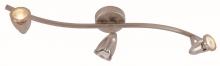 Trans Globe W-465 BN - 3 LT TRACK-WAVE-GU10